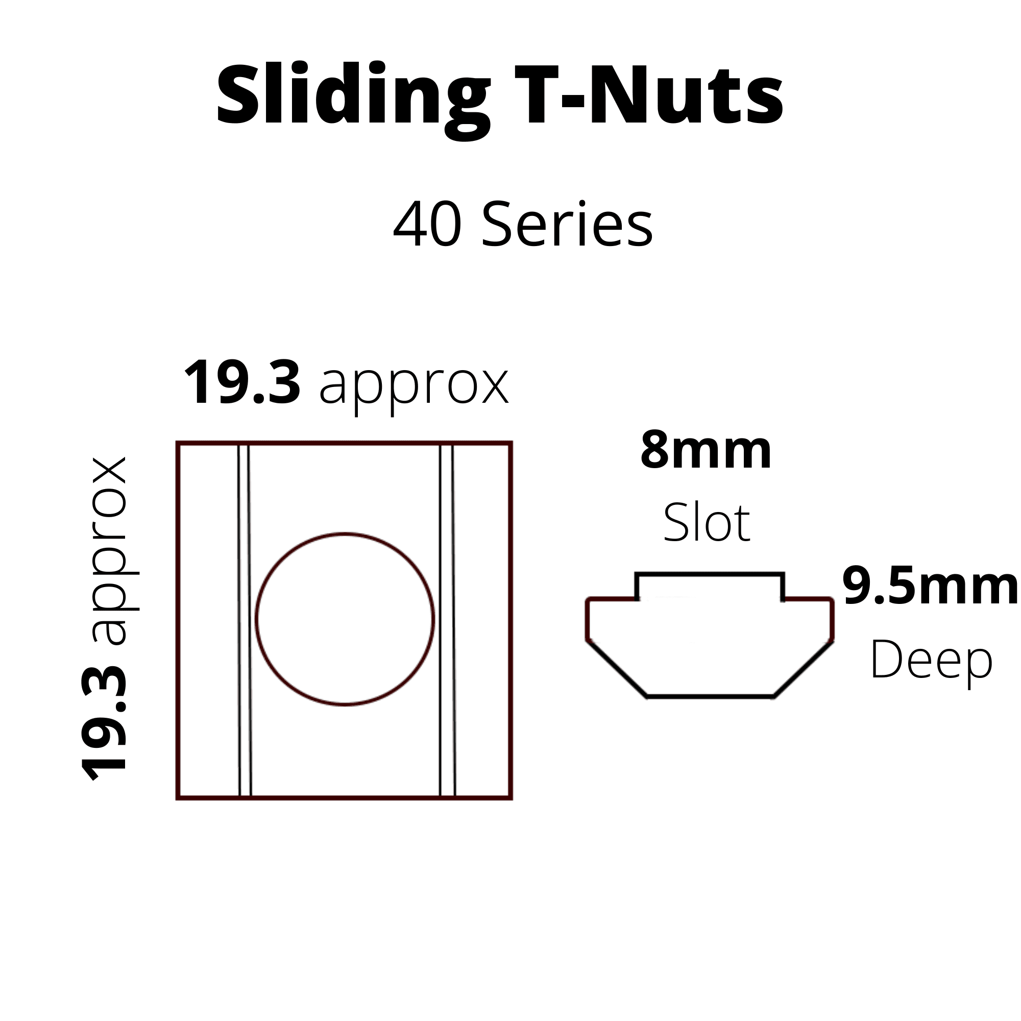 Sliding T-nuts — GS-AP-001 — thumbnail 4