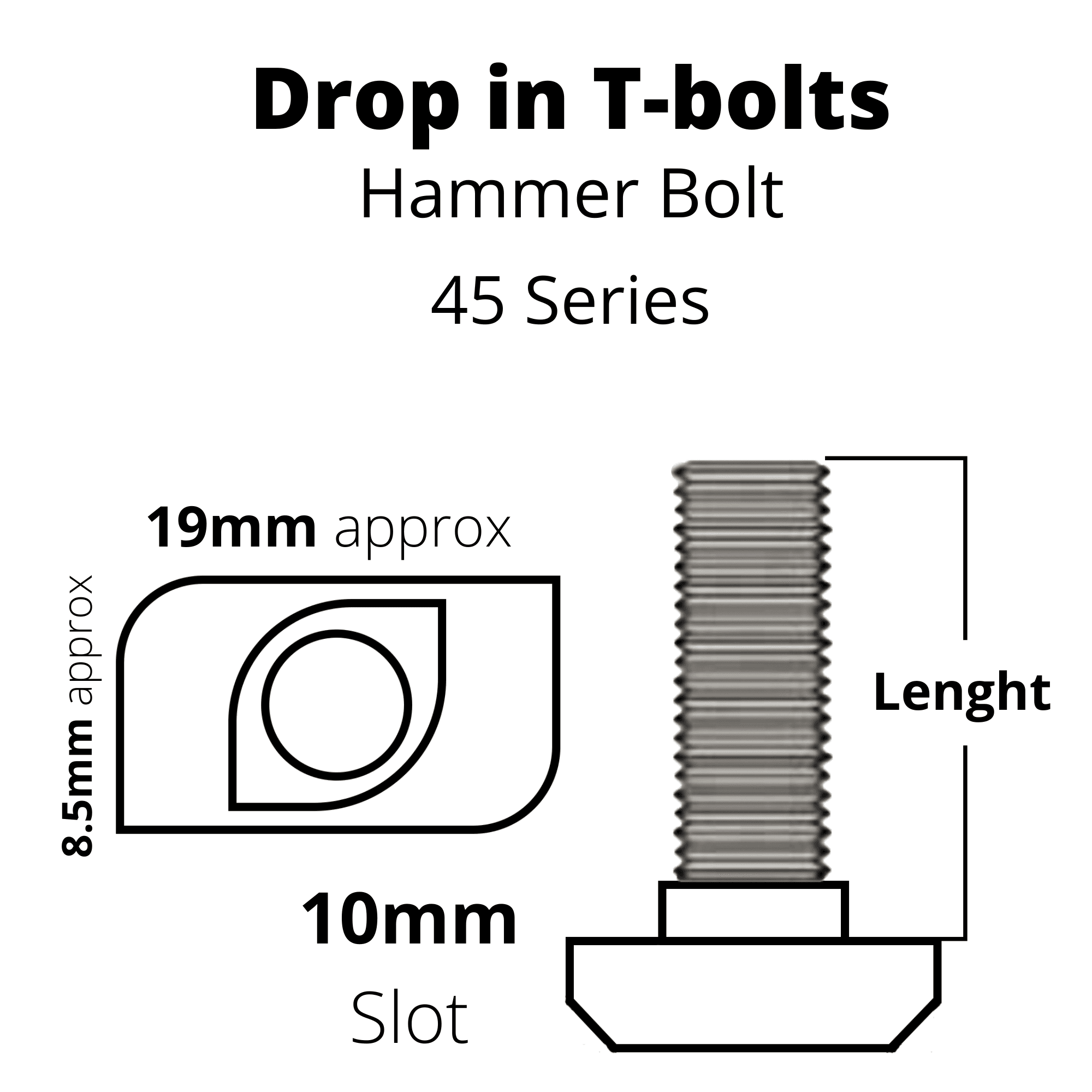 T-Bolt Drop-In/Hammer — GS-AP-006 — thumbnail 3