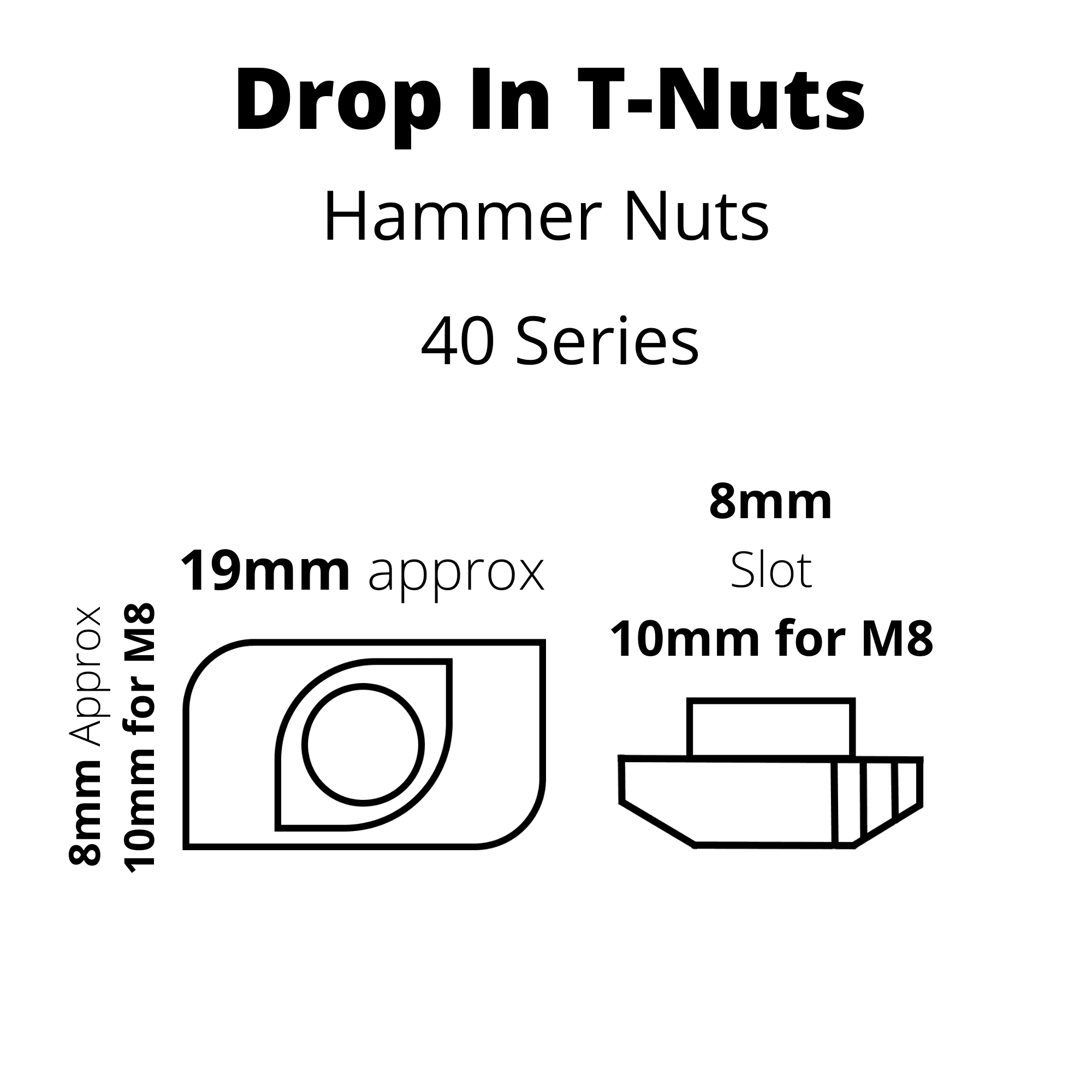 Drop In/Hammer T-nuts — GS-AP-007 — thumbnail 4