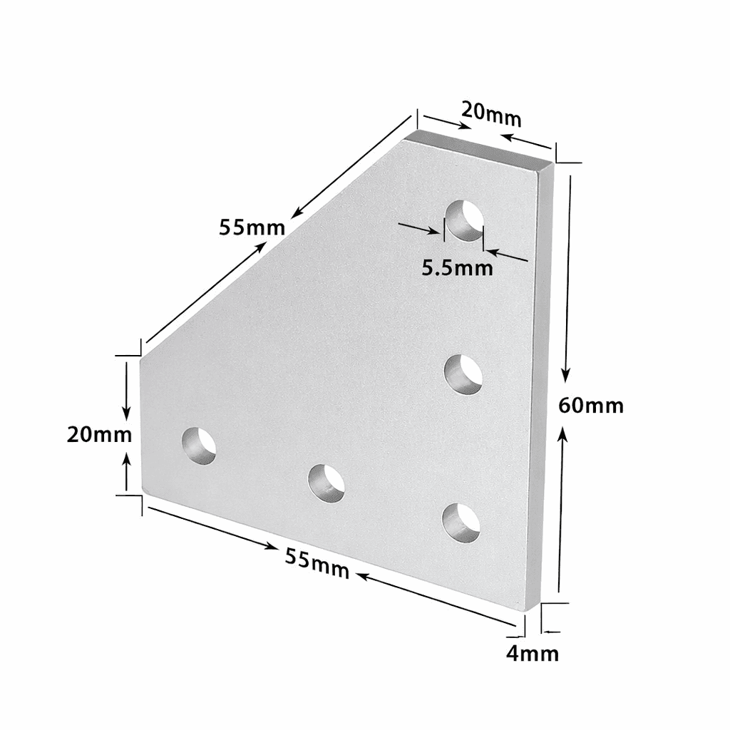 Joining Brackets Aluminium Extrusion Profile — GS-AP-013 — thumbnail 4