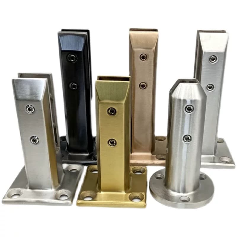 Frameless Balustrade Pool Fence Glass Spigot — GS-SP-002 — thumbnail 3